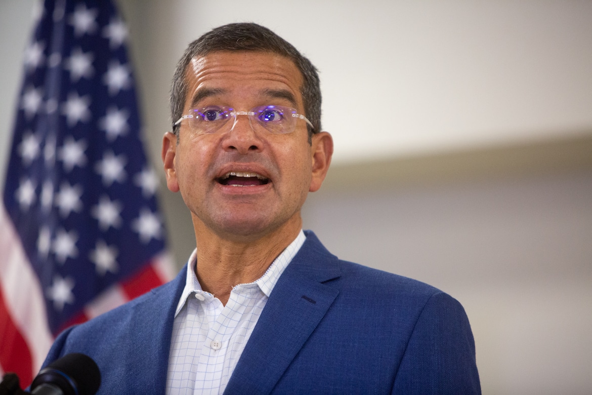  El gobernador Pedro Rafael Pierluisi Urrutia.