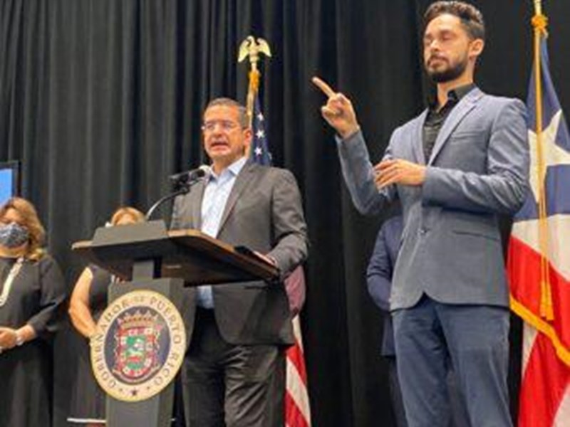 Gobernador habla referente a la tasa de contagios por COVID-19
