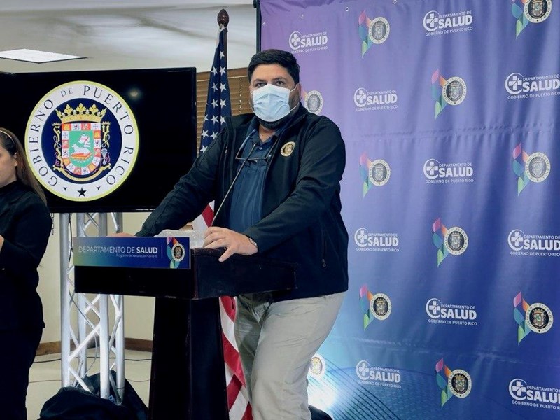 El secretario del Departamento de Salud (DS), Carlos Mellado López.
