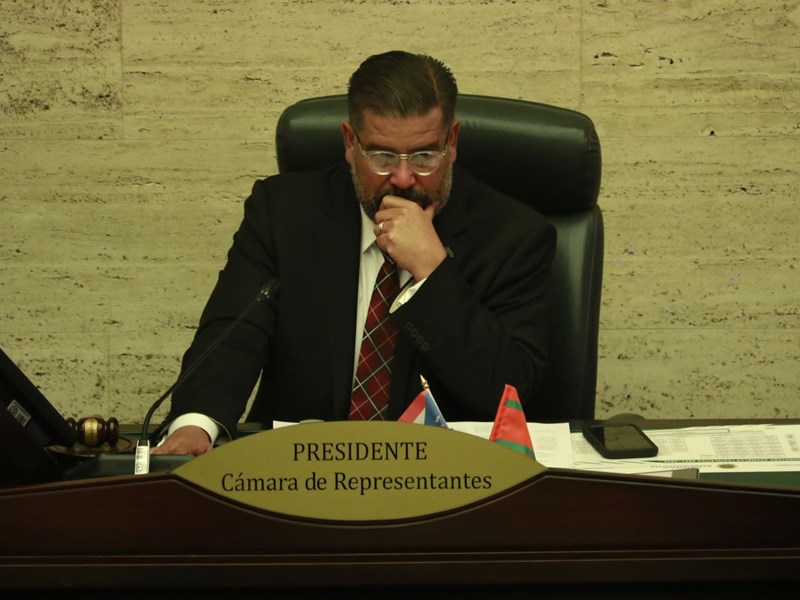 Presidente de la Camara Rafael "Tatito" Hernandez.