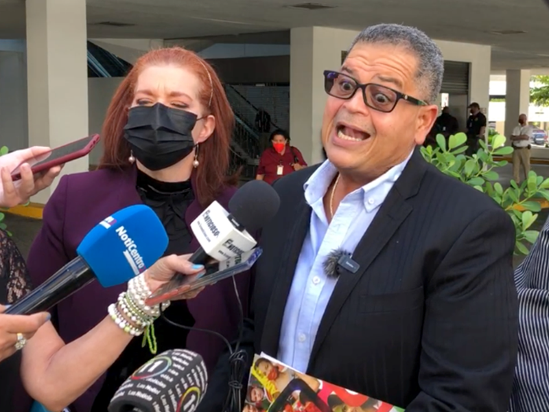 El presidente de la Asociación de Maestros de Puerto Rico (AMPR), Víctor Manuel Bonilla Sánchez.