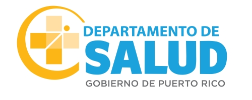 Logo Departamento de Salud de Puerto Rico.