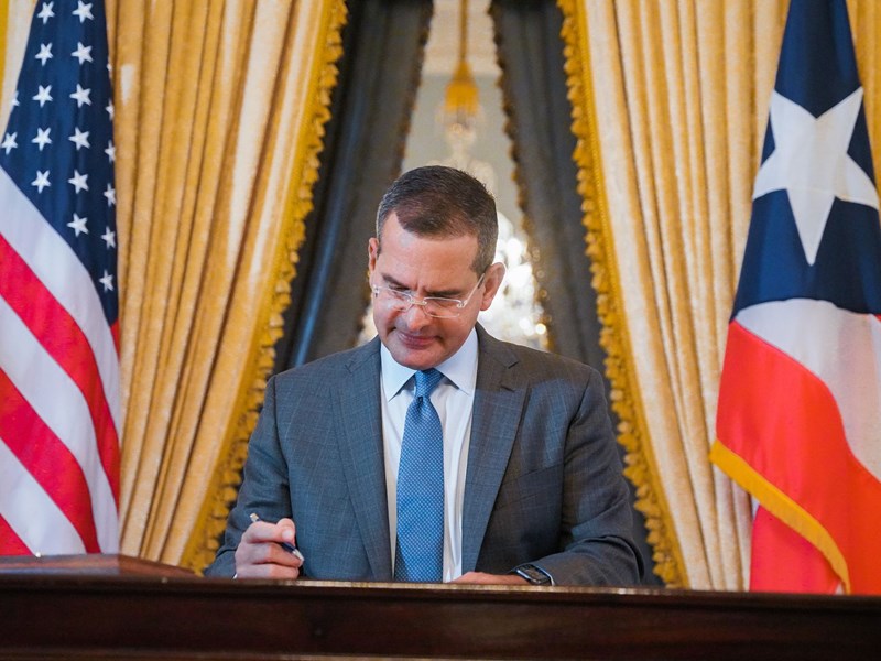 Gobernador Pedro Pierluisi.